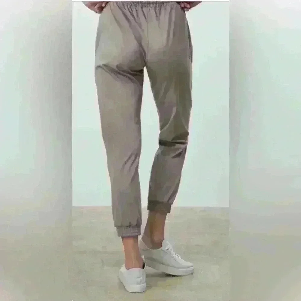 Zara Faux Suede Jogging Pants Women’s size small - Picture 10 of 13